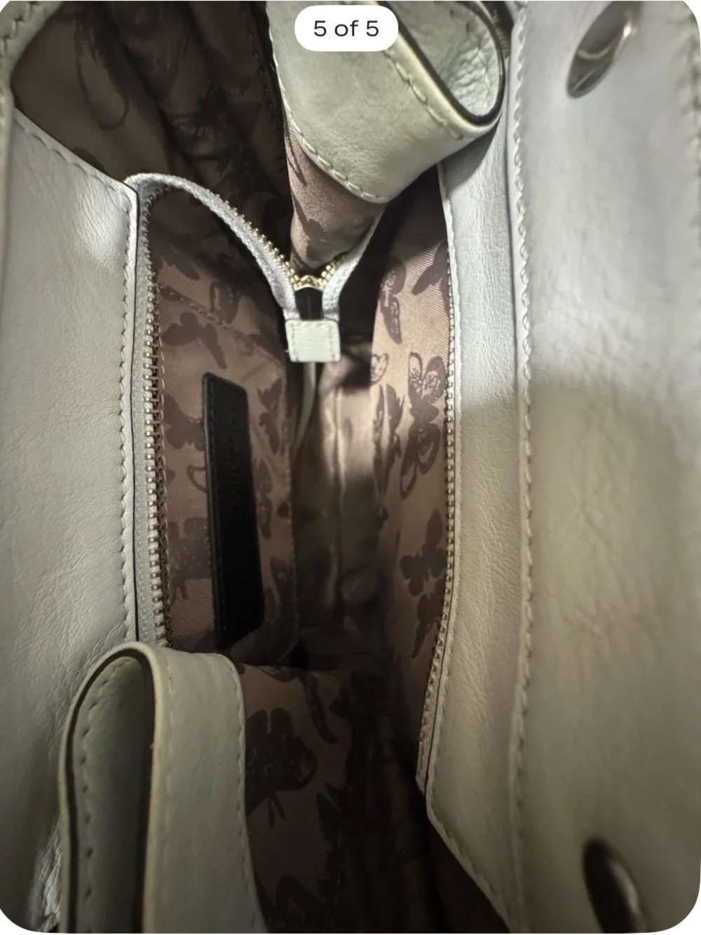 Light blue mini Rebecca Minkoff crossbody